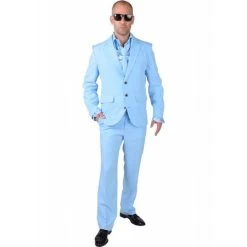 Baby Blue Kostuum Man