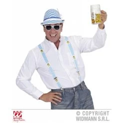 Beierse Print Bril Met Donkere Glazen -Disco Kostuum beierse print bril met donkere glazen 2