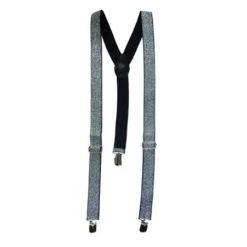 Bretels Zilver Glitter