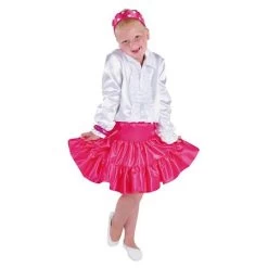 Volangen Rokje Kort Kind Roze